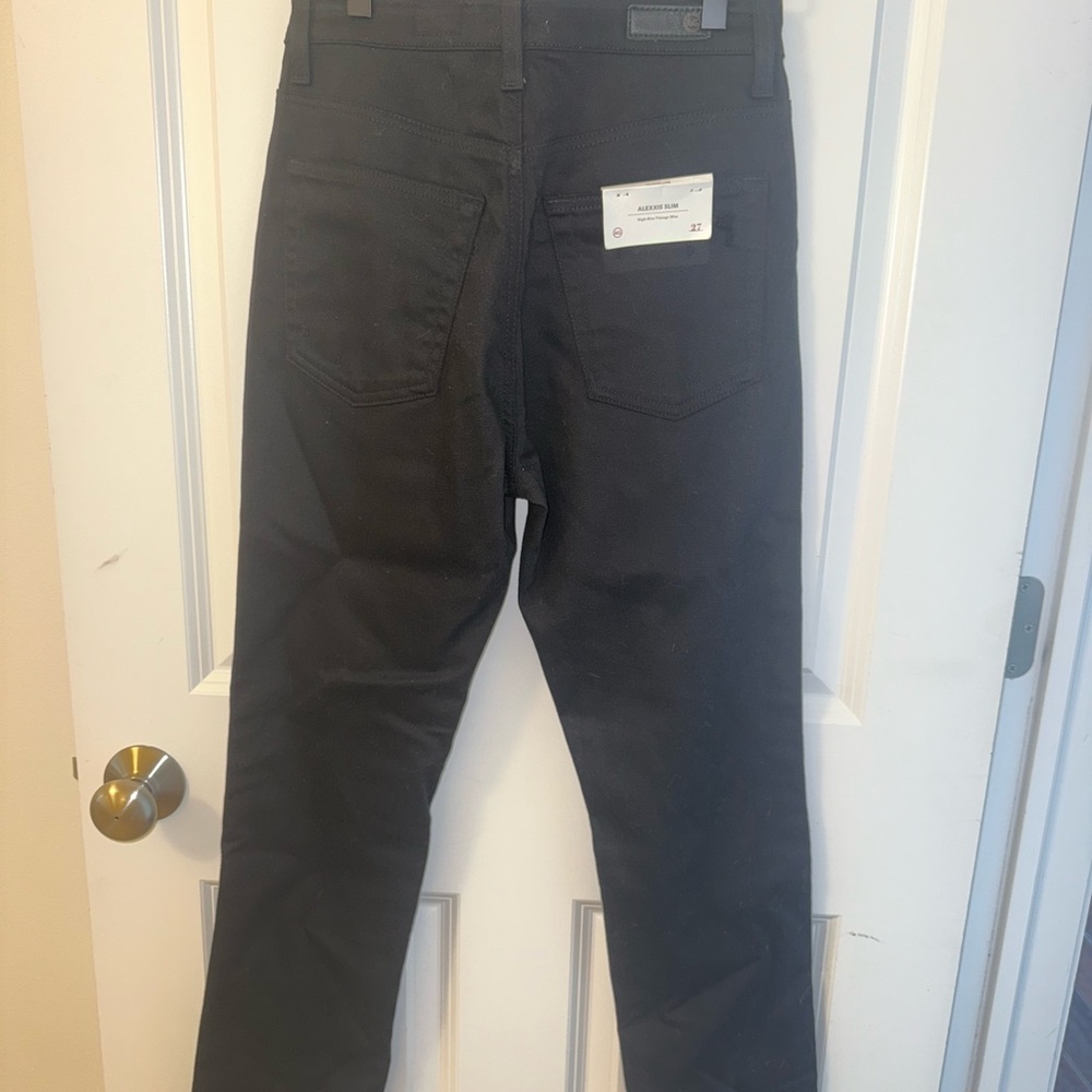Ag Adriano Goldschmied Black Skinny Jeans